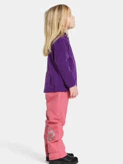 Børn Didriksons Muskot  Vindtæt Vindtæt Fleecetrøje, Royal Purple