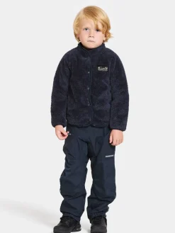 Børn Didriksons Fleecetøj-Mylla Fleecetrøje, Navy