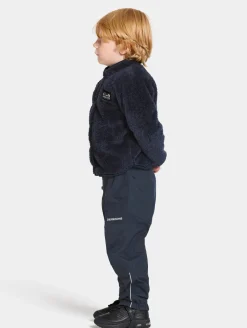 Børn Didriksons Fleecetøj-Mylla Fleecetrøje, Navy