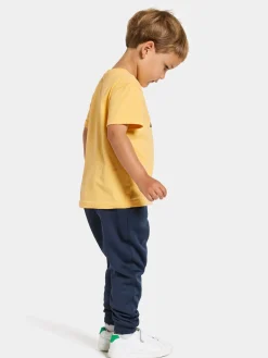 Børn Didriksons Mynta T-shirt, Creamy Yellow