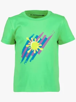 Børn Didriksons Mynta T-shirt, Frog Green