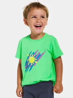 Børn Didriksons Mynta T-shirt, Frog Green