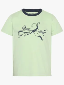 Børn Didriksons Mynta T-shirt, Light Algae Green