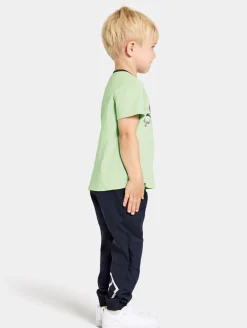 Børn Didriksons Mynta T-shirt, Light Algae Green