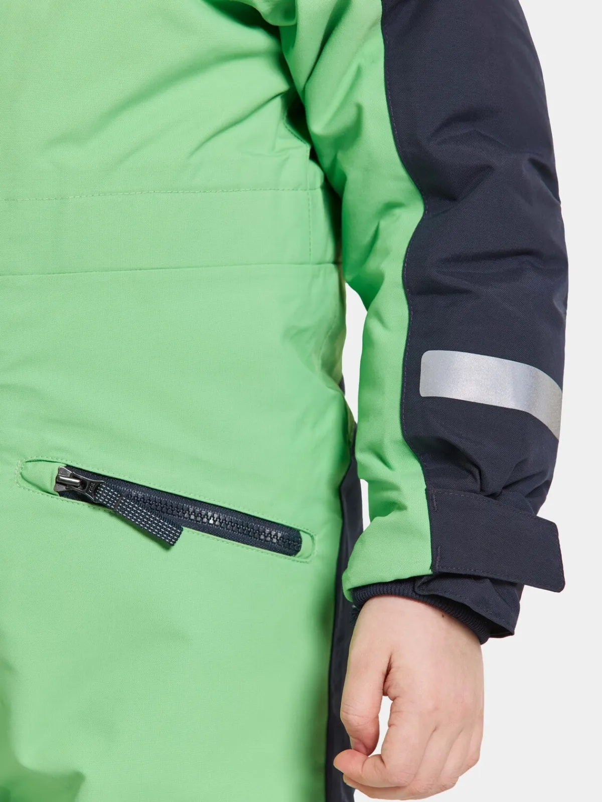 Børn Didriksons Flyverdragter|Overtøj-Neptun Flyverdragt, Dusty Lime
