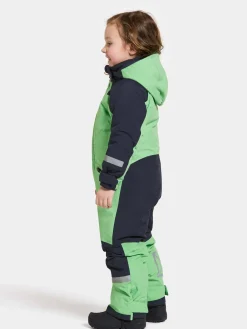 Børn Didriksons Flyverdragter|Overtøj-Neptun Flyverdragt, Dusty Lime