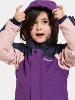 Flyverdragter|Overtøj|Didriksons Neptun Flyverdragt, Royal Purple Lilla/Sort