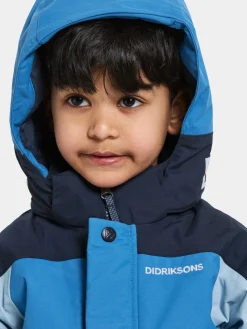 Børn Didriksons Neptun Vinterjakke, Sapphire Blue