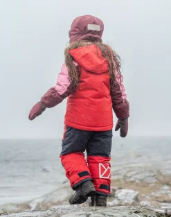 Børn Didriksons Neptun Vinterjakke, Pomme Red
