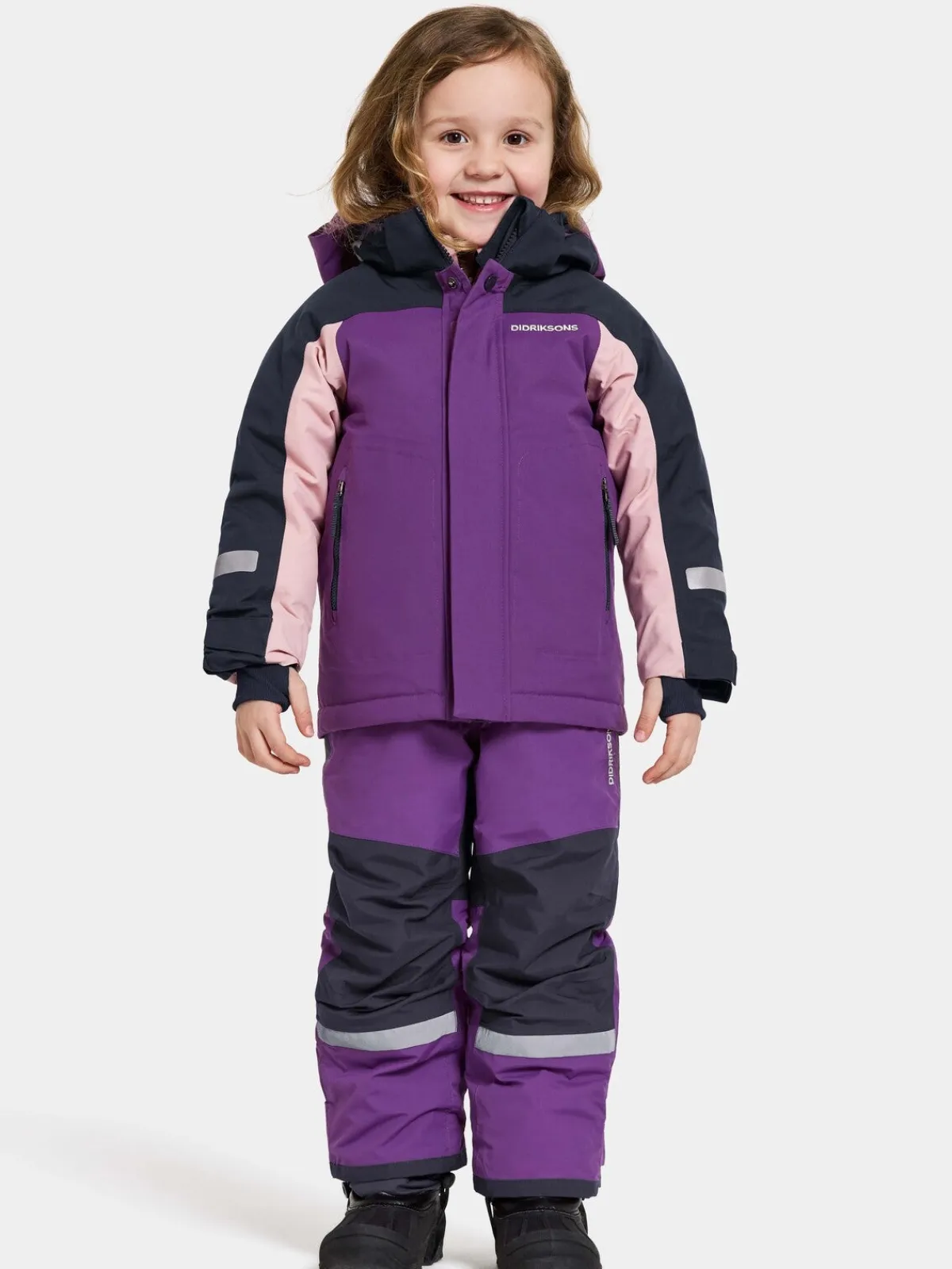 Børn Didriksons Neptun Vinterjakke, Royal Purple