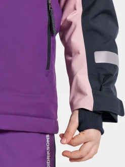Børn Didriksons Neptun Vinterjakke, Royal Purple
