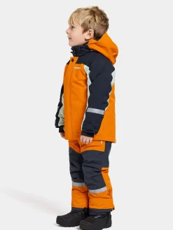 Vintertøj|Didriksons Neptun Vinterjakke, Orange Jam Blå/Orange