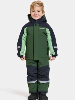Børn Didriksons Vintertøj-Neptun Vinterjakke, Pine Green