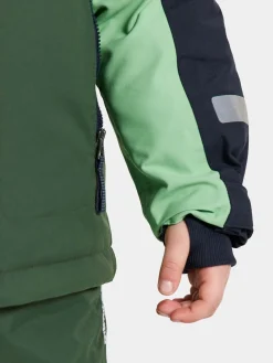 Børn Didriksons Vintertøj-Neptun Vinterjakke, Pine Green