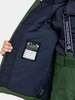 Børn Didriksons Vintertøj-Neptun Vinterjakke, Pine Green
