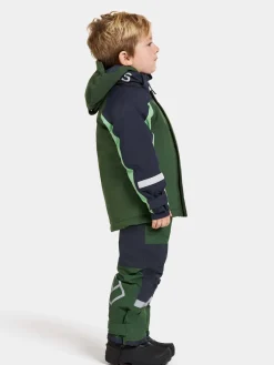 Børn Didriksons Vintertøj-Neptun Vinterjakke, Pine Green