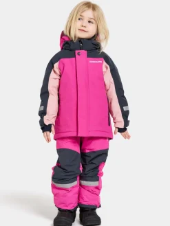 Børn Didriksons Neptun Vinterjakke, Plastic Pink