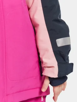 Børn Didriksons Neptun Vinterjakke, Plastic Pink