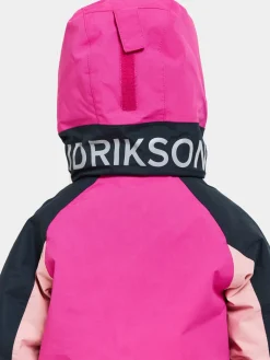 Børn Didriksons Neptun Vinterjakke, Plastic Pink