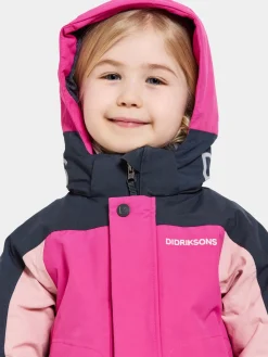 Børn Didriksons Neptun Vinterjakke, Plastic Pink