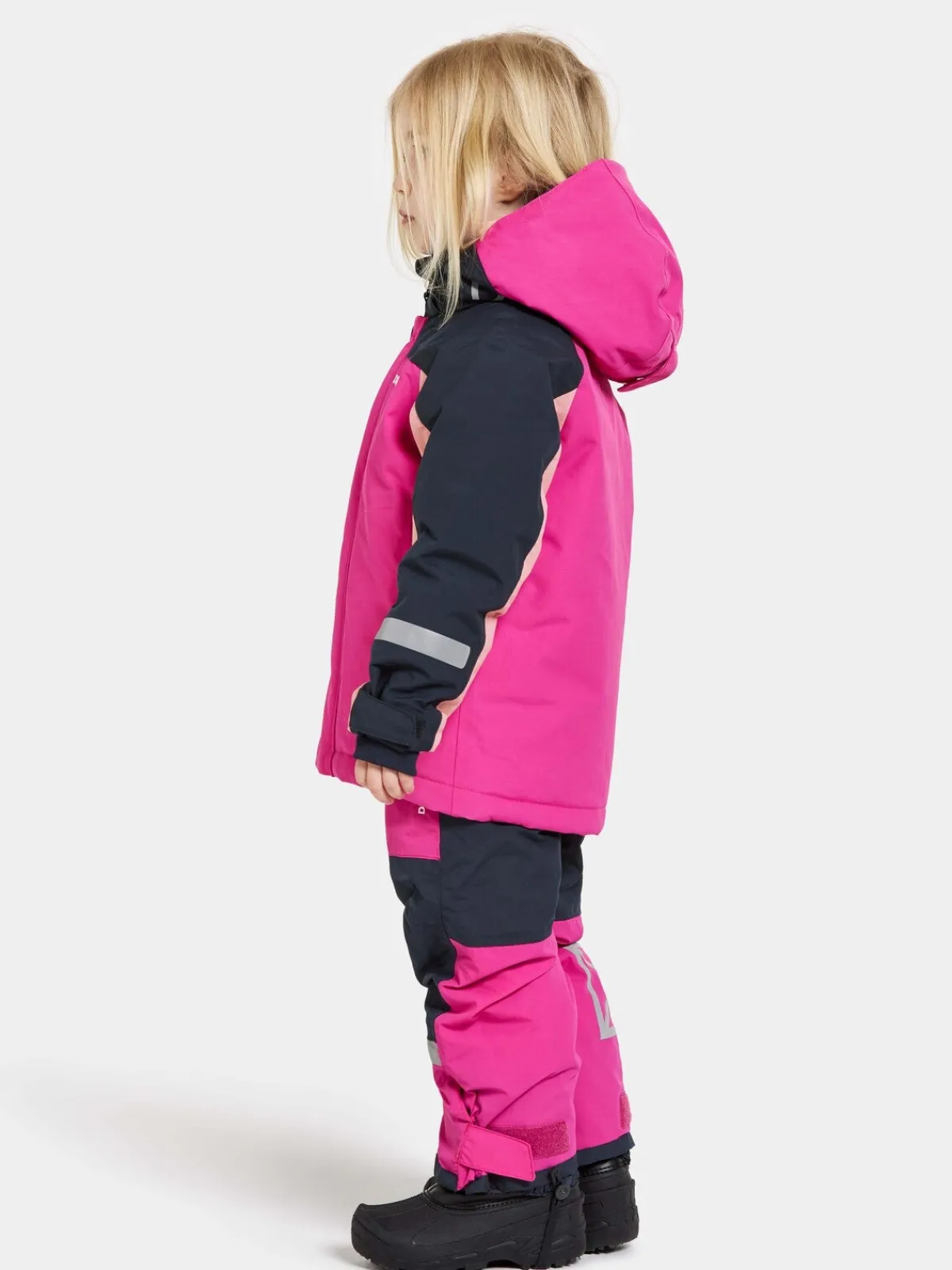 Børn Didriksons Neptun Vinterjakke, Plastic Pink
