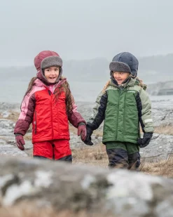 Børn Didriksons Neptun Vinterjakke, Pine Green
