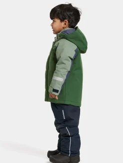 Børn Didriksons Neptun Vinterjakke, Pine Green