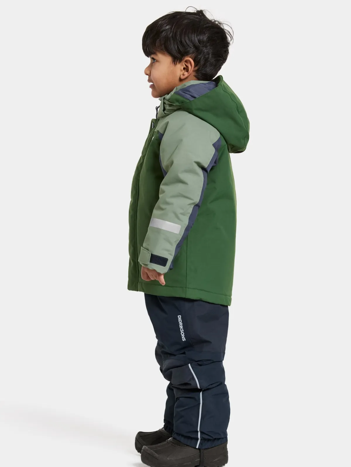 Børn Didriksons Neptun Vinterjakke, Pine Green