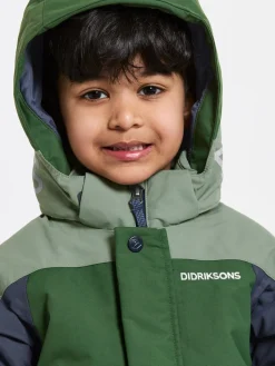 Børn Didriksons Neptun Vinterjakke, Pine Green