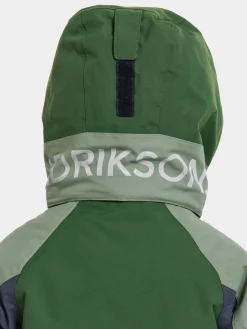 Børn Didriksons Neptun Vinterjakke, Pine Green