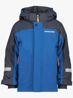 Vintertøj|Didriksons Neptun Vinterjakke, Classic Blue Blå/Sort
