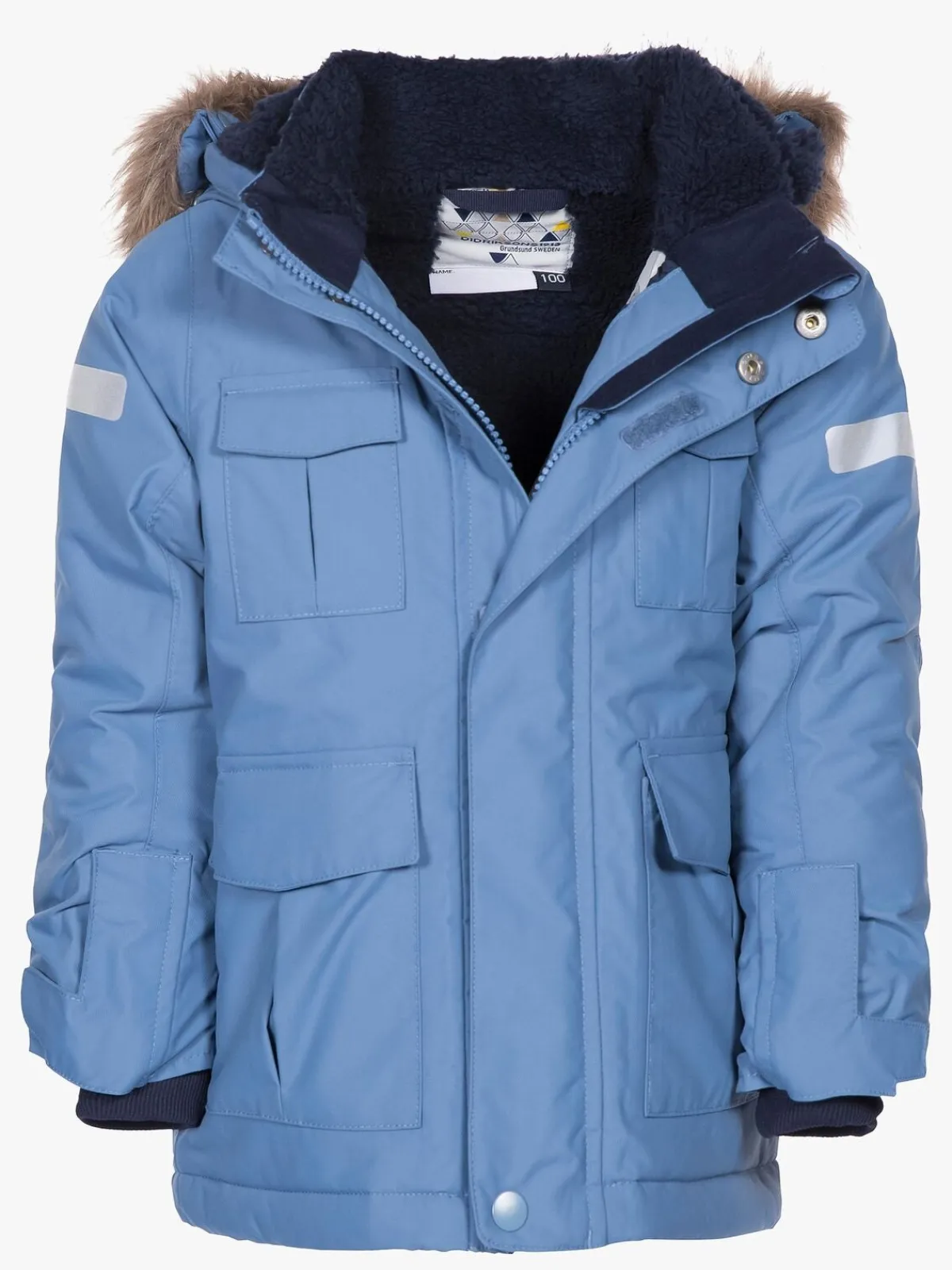 Børn Didriksons Nokosi Parka, Coldsmoke Blue