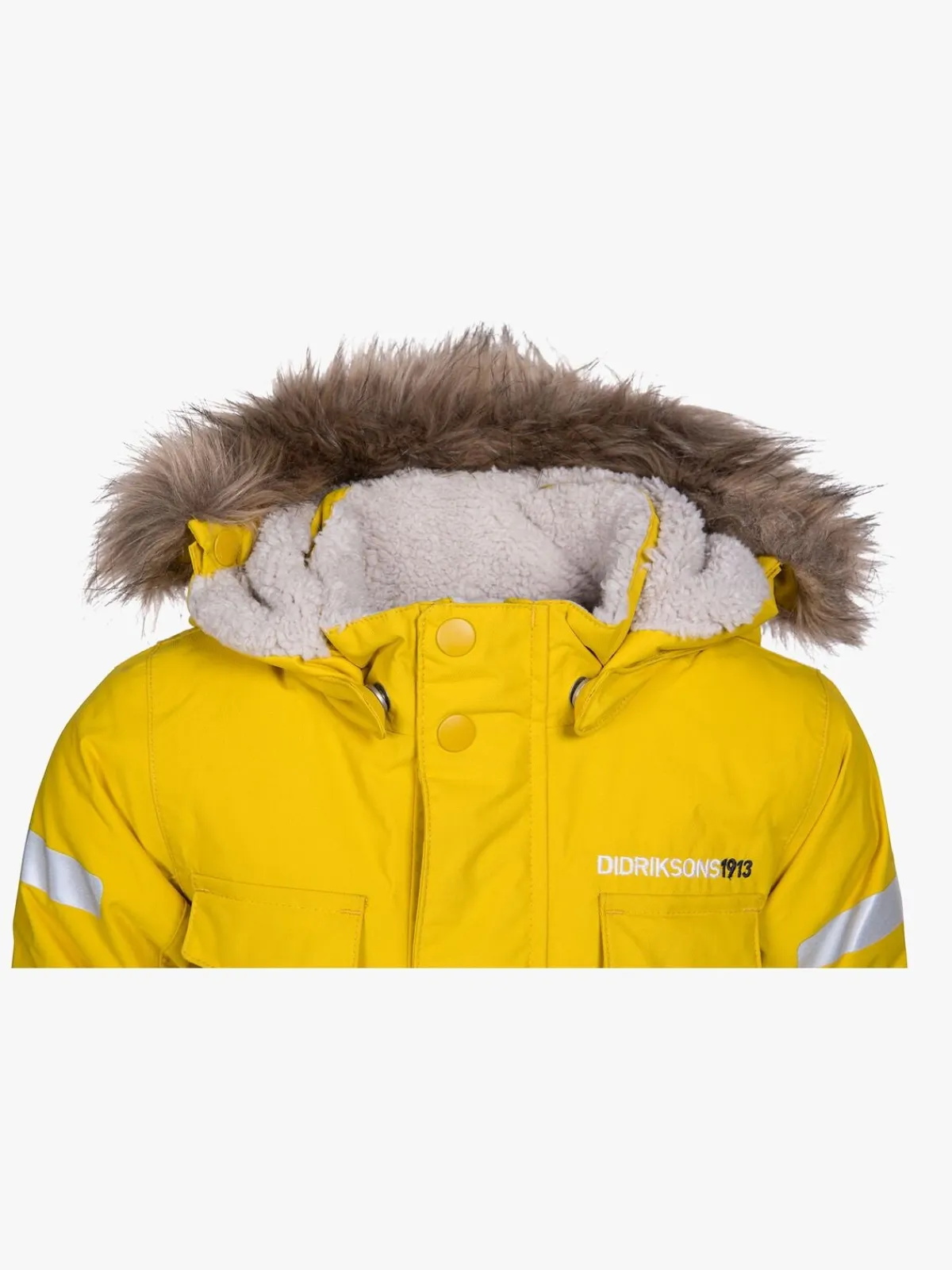 Vintertøj|Didriksons Nokosi Parka, Sunburst Gul