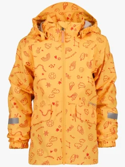 Børn Didriksons Norma Skaljakke, Doodle Papaya Orange