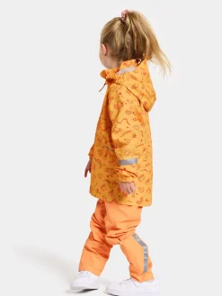 Børn Didriksons Norma Skaljakke, Doodle Papaya Orange