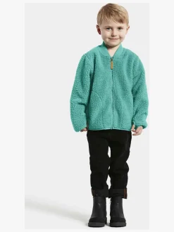 Børn Didriksons Ohlin Fleecetrøje, Peacock Green