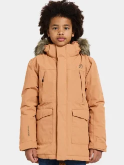 Børn Didriksons Oxid Vinterjakke, Almond Brown