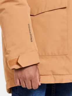 Børn Didriksons Oxid Vinterjakke, Almond Brown