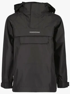 Overtøj|Didriksons Pi Anorak, Sort