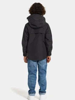 Overtøj|Didriksons Pi Anorak, Sort