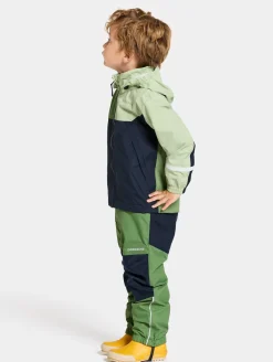Overtøj|Didriksons Pilvi Skaljakke, Light Algae Green Grøn