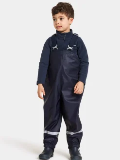 Børn Didriksons Plaskeman Regnbukser, Navy