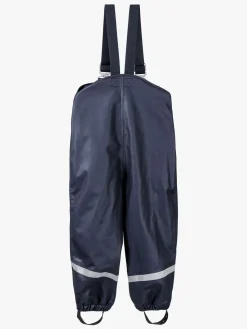 Børn Didriksons Plaskeman Regnbukser, Navy