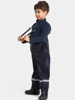 Børn Didriksons Plaskeman Regnbukser, Navy