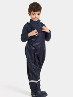 Børn Didriksons Plaskeman Regnbukser, Navy