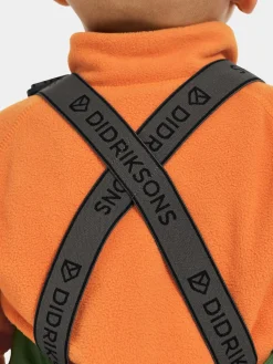 Vintertøj|Didriksons Polarbjörnen Overtræksbukser, Termos Pine Green Grøn/Orange