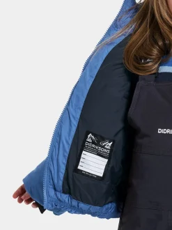 Børn Didriksons Roxen Vinterjakke, Sapphire Blue