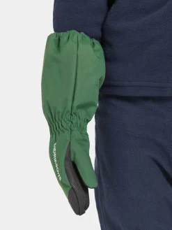 Børn Didriksons Tilbehør-Shell Skalvanter, Pine Green