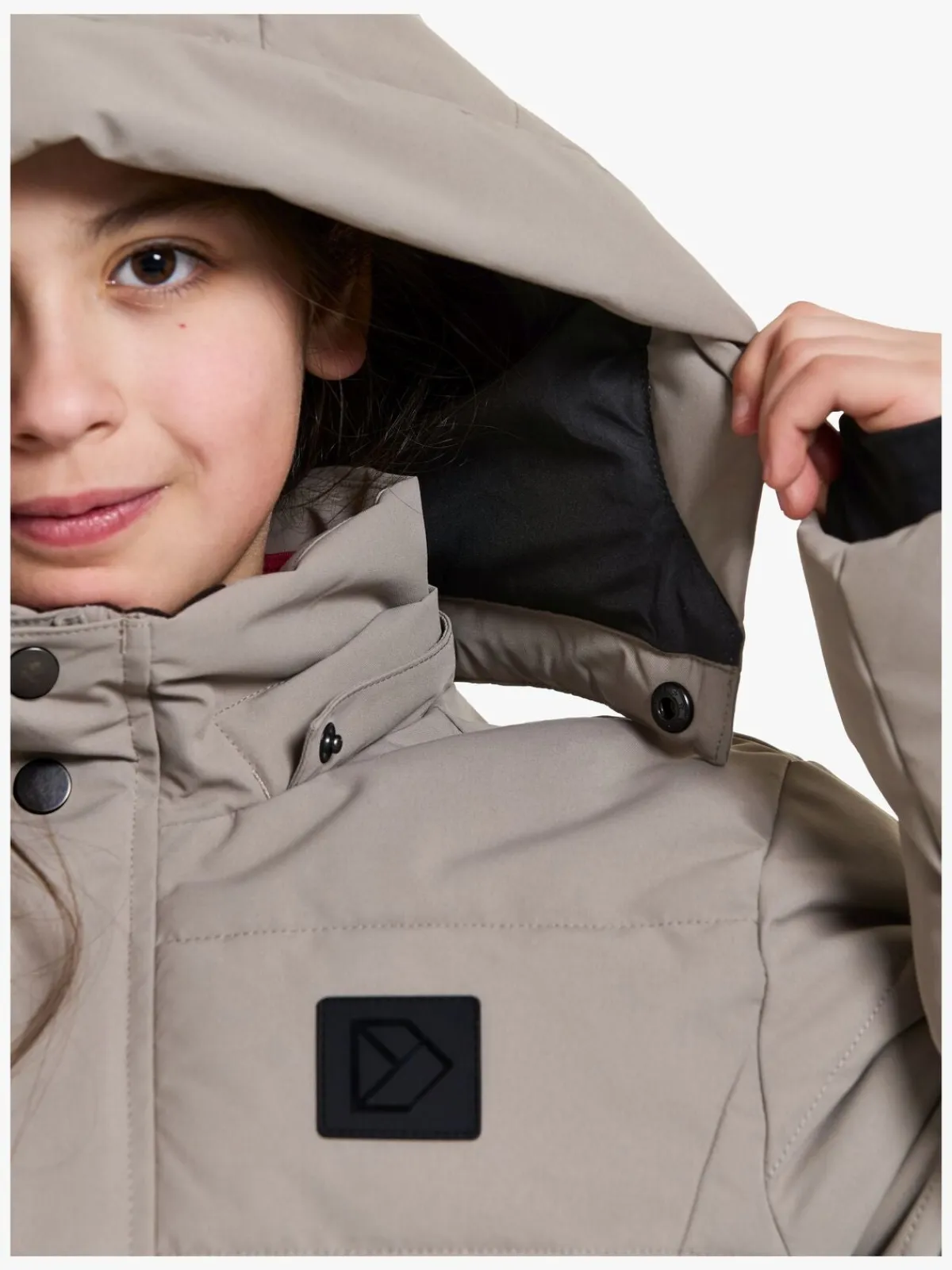 Børn Didriksons Silikat Vinterjakke, Ash Brown