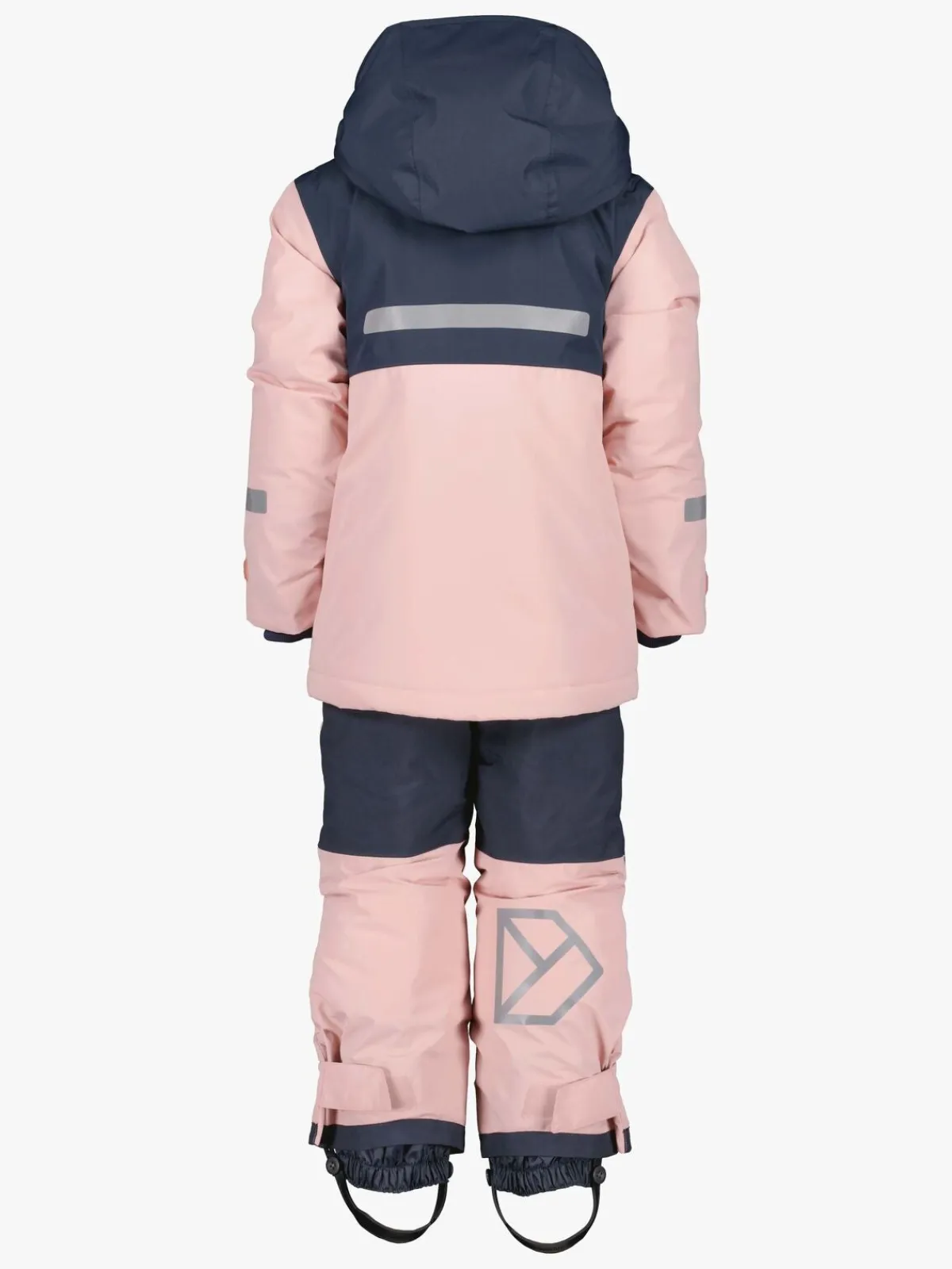 Børn Didriksons Vintertøj-Skare Skisæt, Dusty Pink
